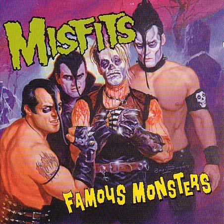 Famous Album Cover Artists. Famous Monsters CD Cover Photo